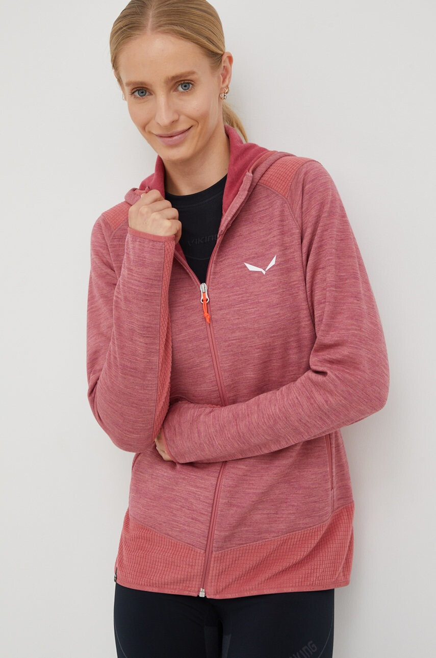 Salewa Спортен суичър Piana Alpinewool - Pepit.bg