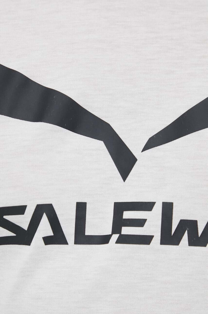 Salewa Спортна тениска в бяло с принт - Pepit.bg