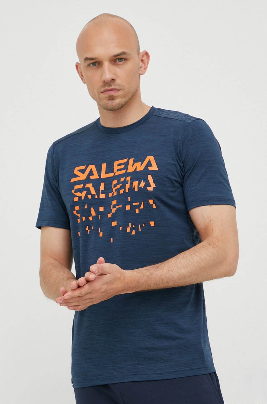 Salewa Спортна тениска Puez Hybrid 2 - Pepit.bg