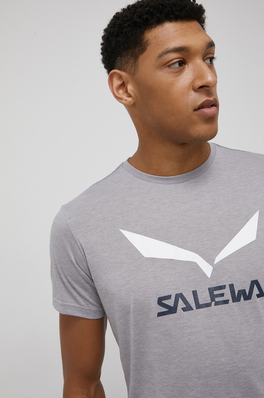 Salewa Спортна тениска Solidlogo - Pepit.bg