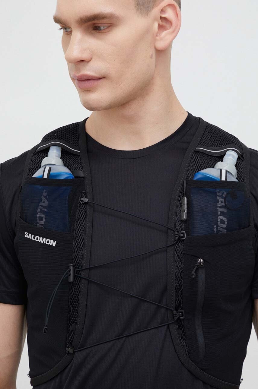 Salomon Елек за бягане Active Skin 8 в черно - Pepit.bg