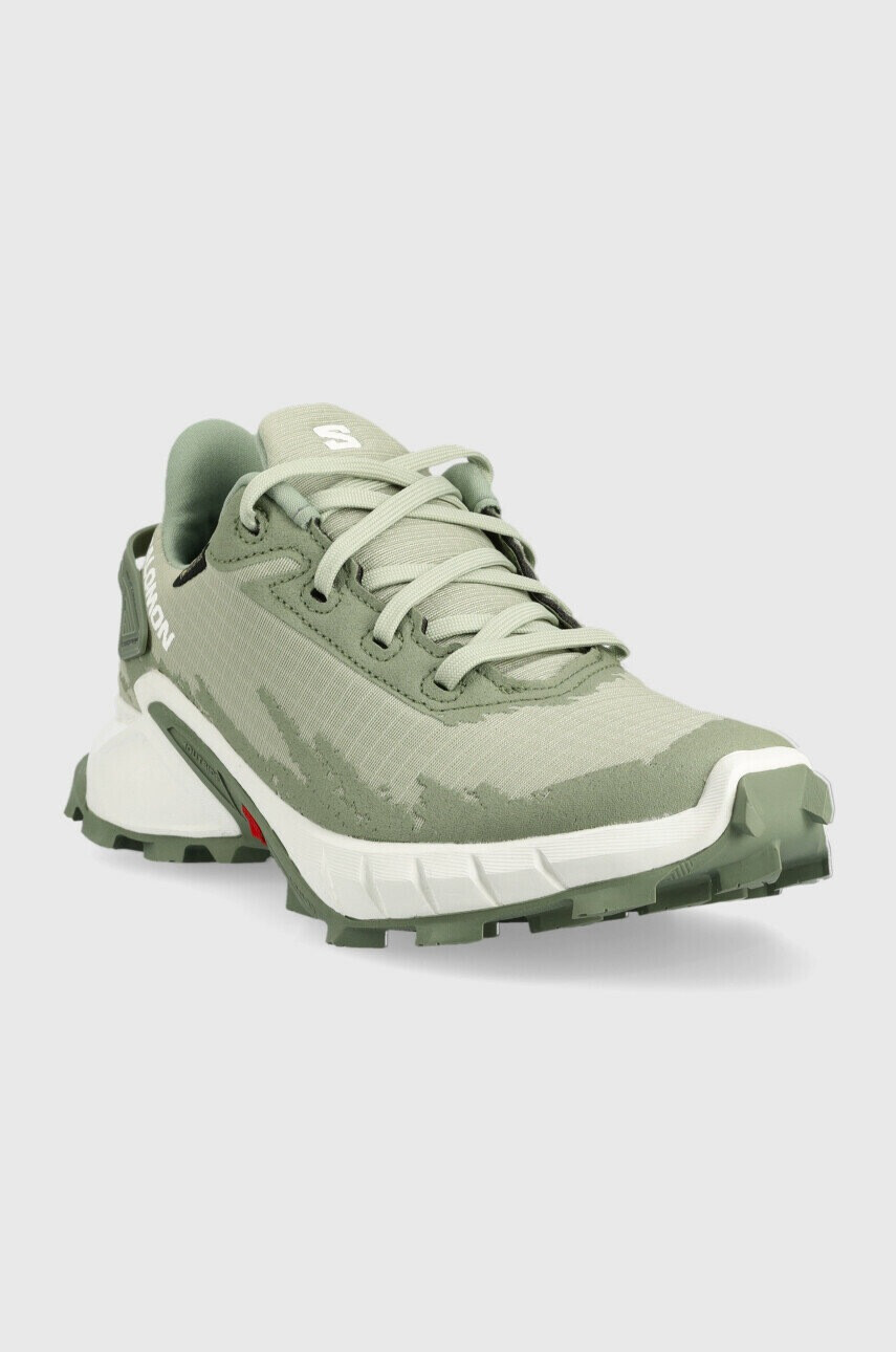Salomon Обувки Alphacross 4 GTX в зелено - Pepit.bg