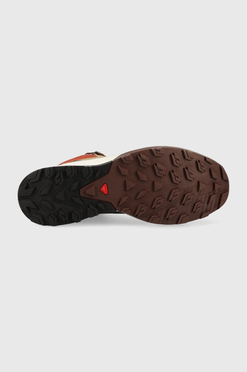 Salomon Обувки Outrise Mid GTX в кафяво - Pepit.bg