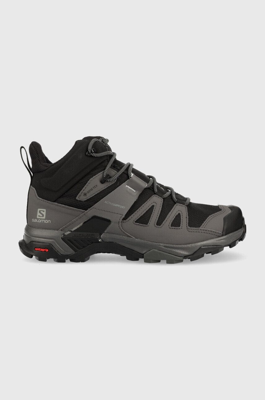 Salomon Обувки X Ultra 4 Mid Wide GTX в сиво - Pepit.bg