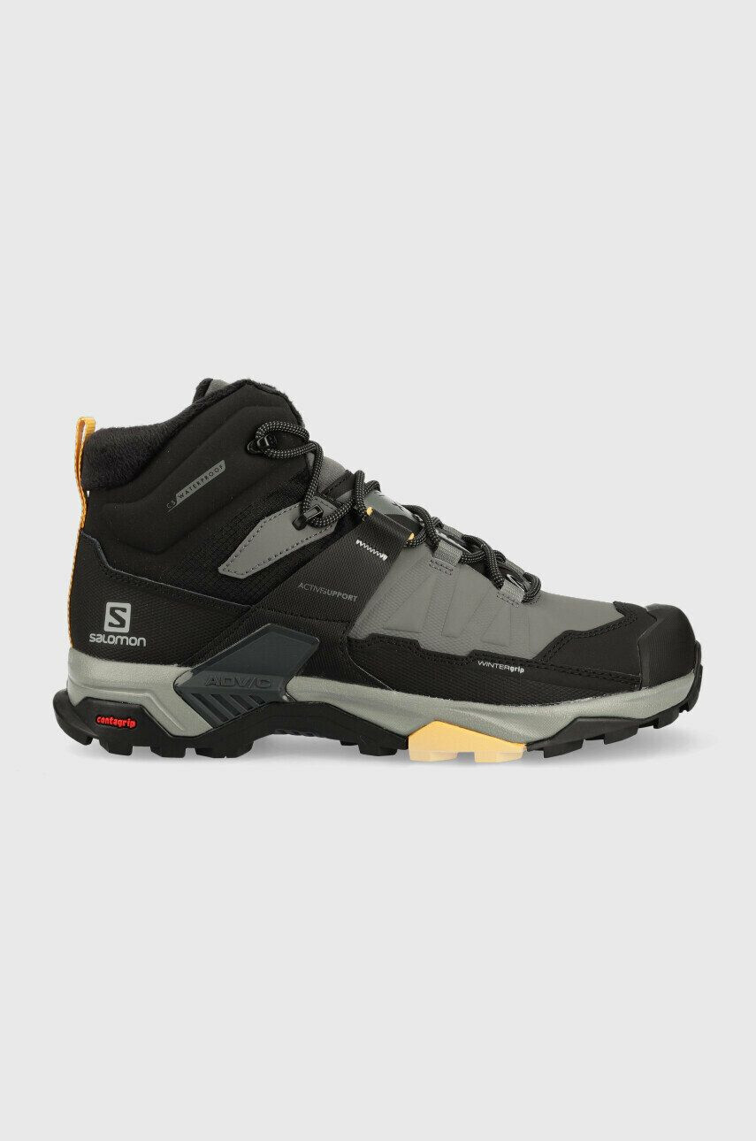 Salomon Обувки X Ultra 4 Mid Winter Thinsulate В черно с изолация - Pepit.bg