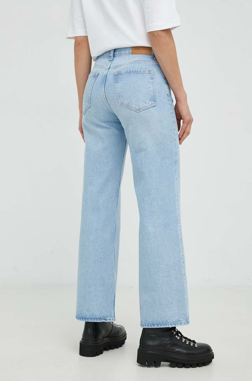 Samsoe Samsoe Дънки Riley Jeans с висока талия - Pepit.bg