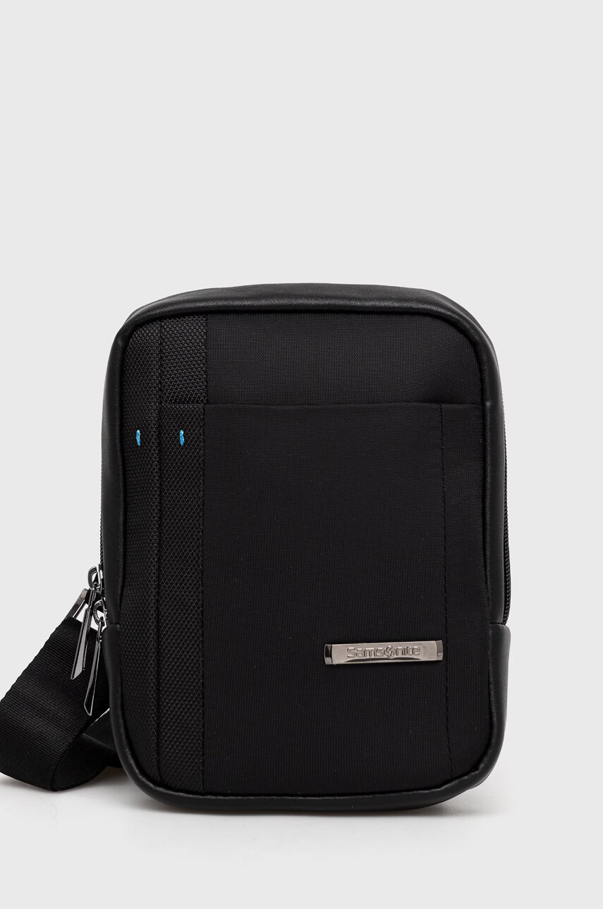 Samsonite Чанта през рамо в черно - Pepit.bg