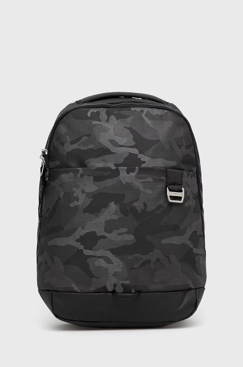 Samsonite Раница мъжки в сиво голям размер с десен - Pepit.bg