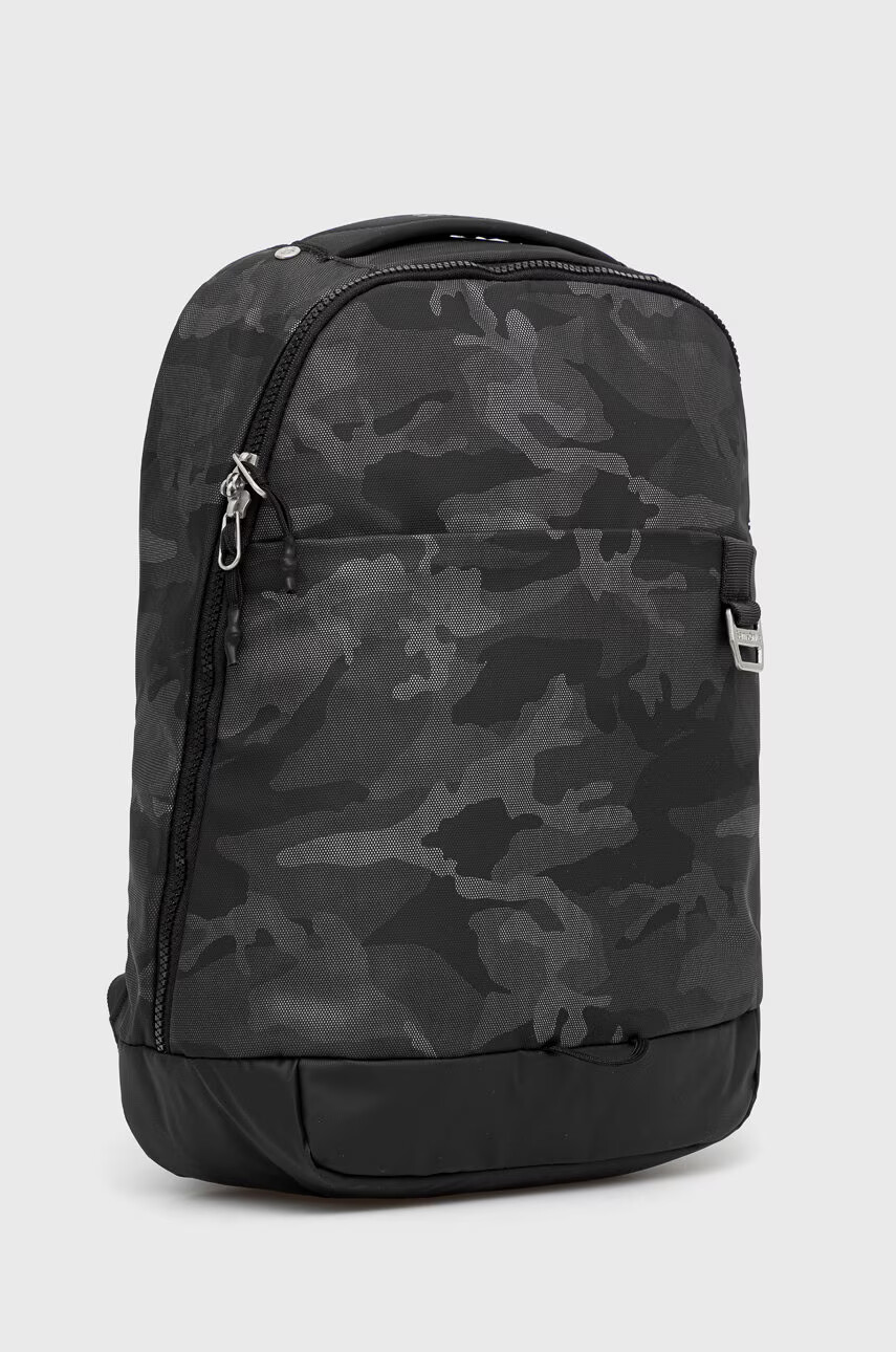Samsonite Раница мъжки в сиво голям размер с десен - Pepit.bg