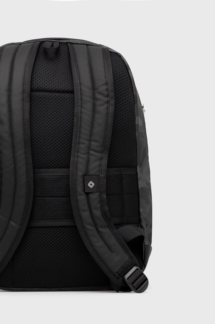 Samsonite Раница мъжки в сиво голям размер с десен - Pepit.bg