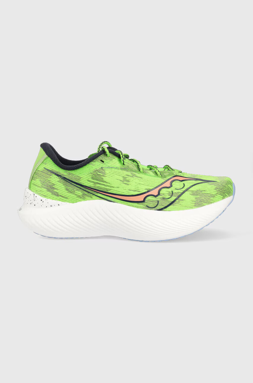Saucony Обувки за бягане Endorphin Pro 3 в зелено - Pepit.bg