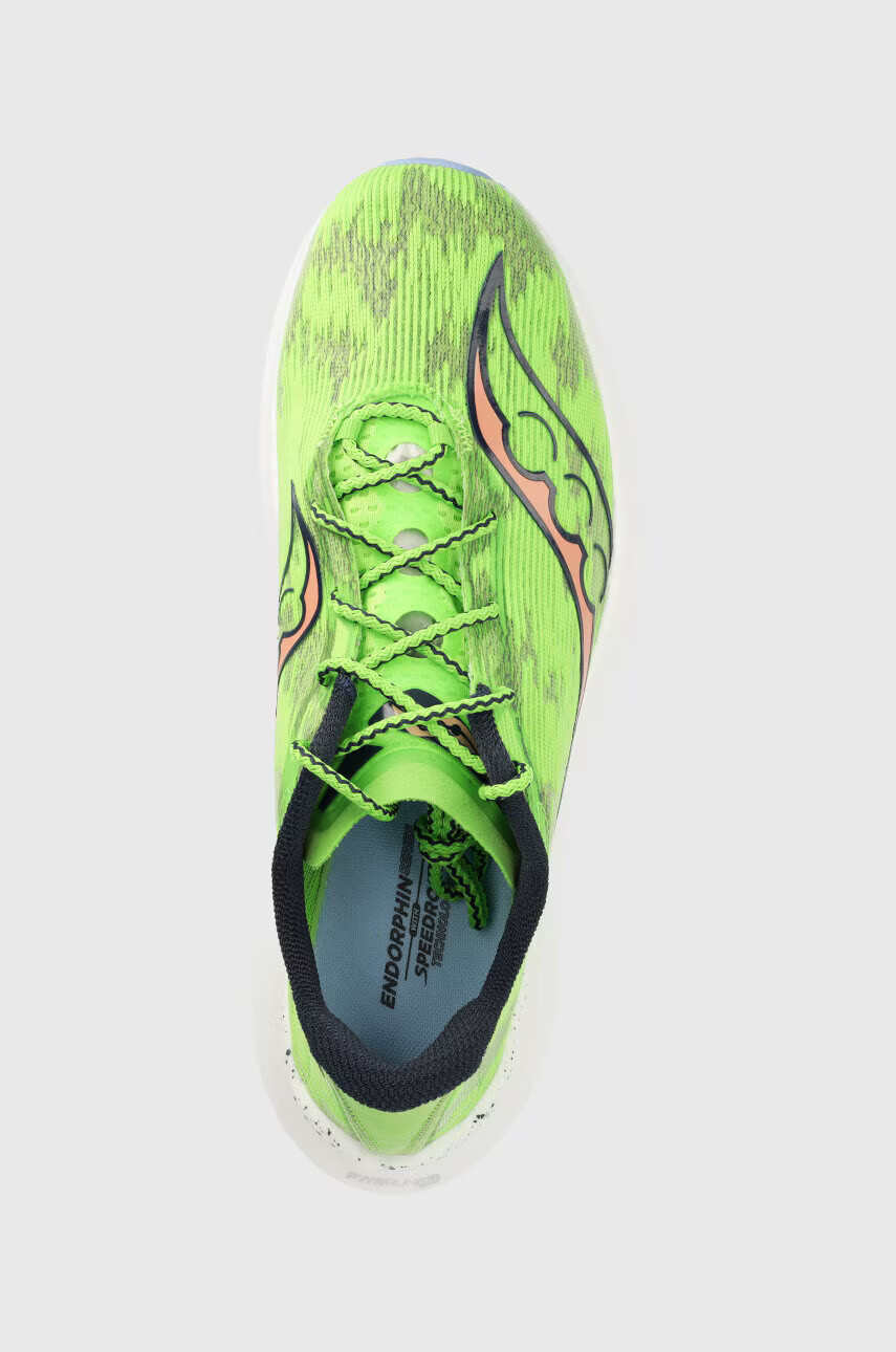 Saucony Обувки за бягане Endorphin Pro 3 в зелено - Pepit.bg