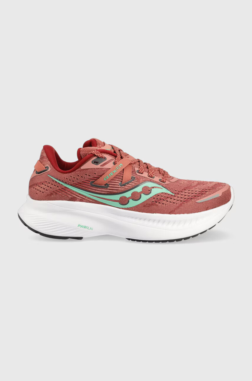 Saucony Обувки за бягане Guide 16 в червено - Pepit.bg