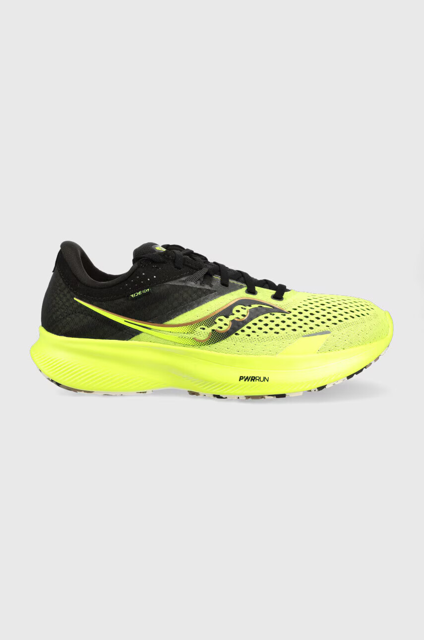 Saucony Обувки за бягане Ride 16 в зелено - Pepit.bg