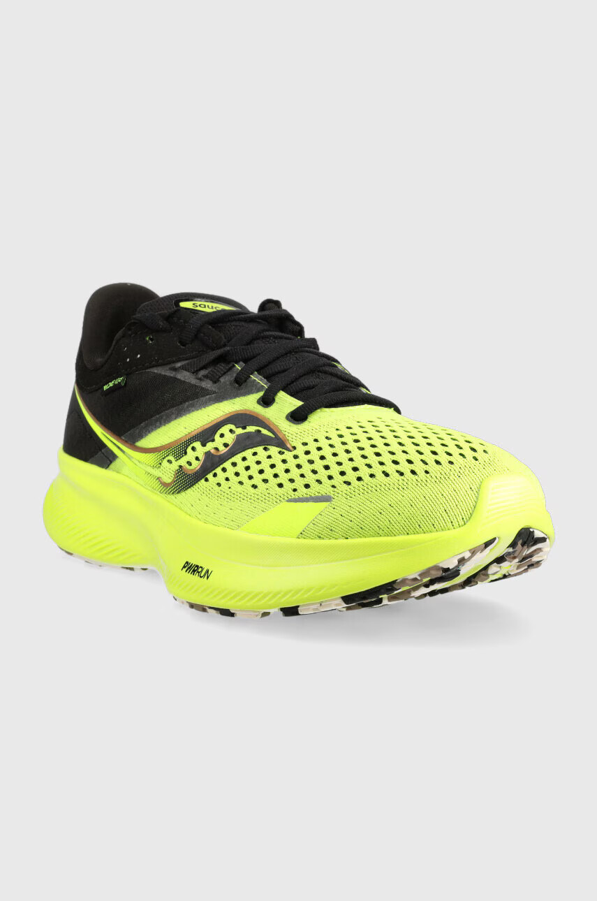 Saucony Обувки за бягане Ride 16 в зелено - Pepit.bg
