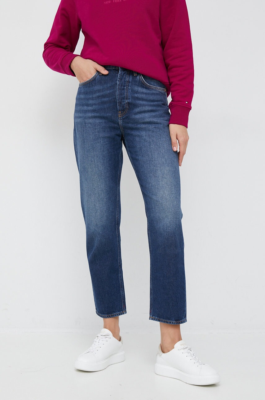 Scotch & Soda Дънки The Bay с висока талия - Pepit.bg