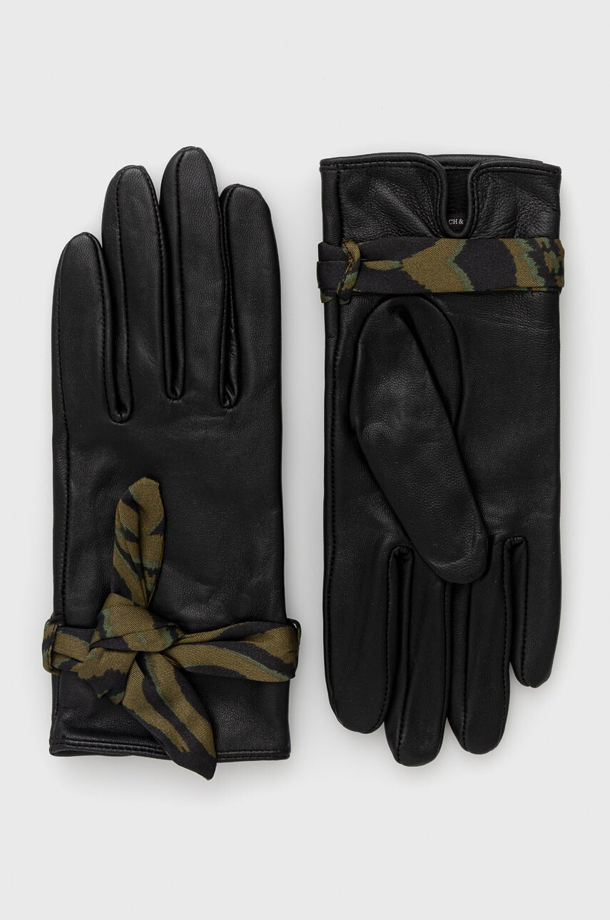 Scotch & Soda Кожени ръкавици - Pepit.bg