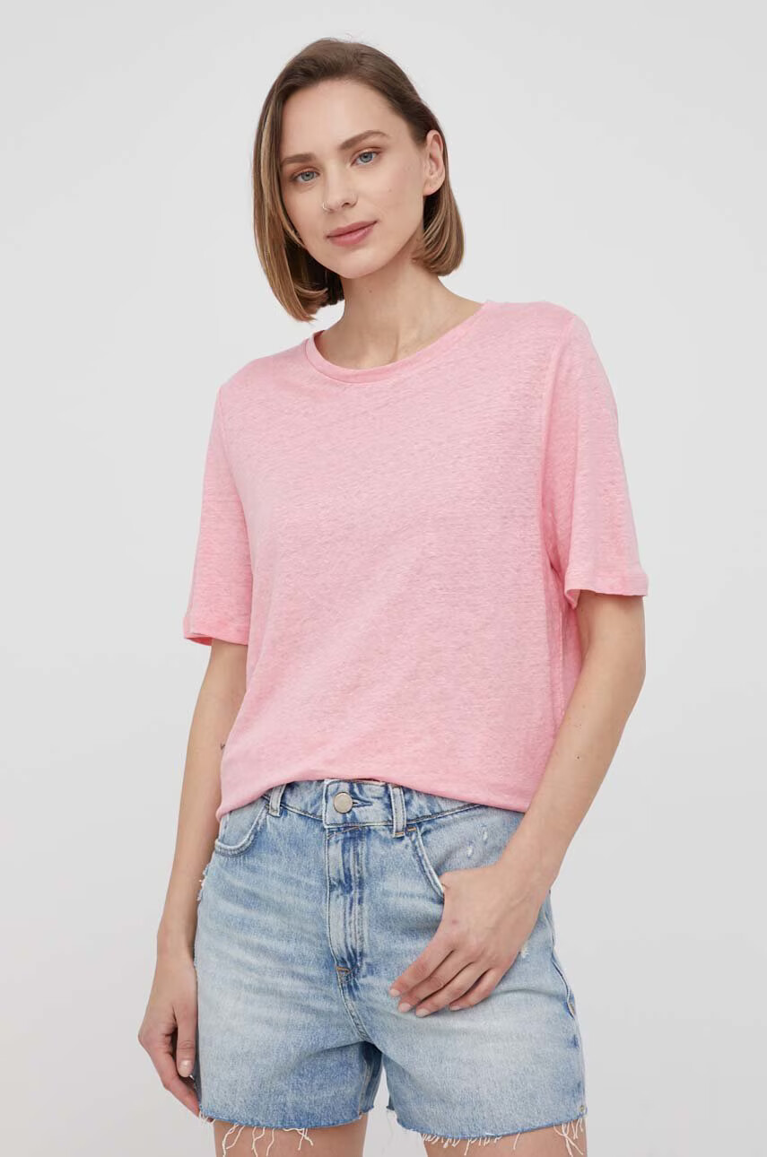 Scotch & Soda Ленена тениска - Pepit.bg