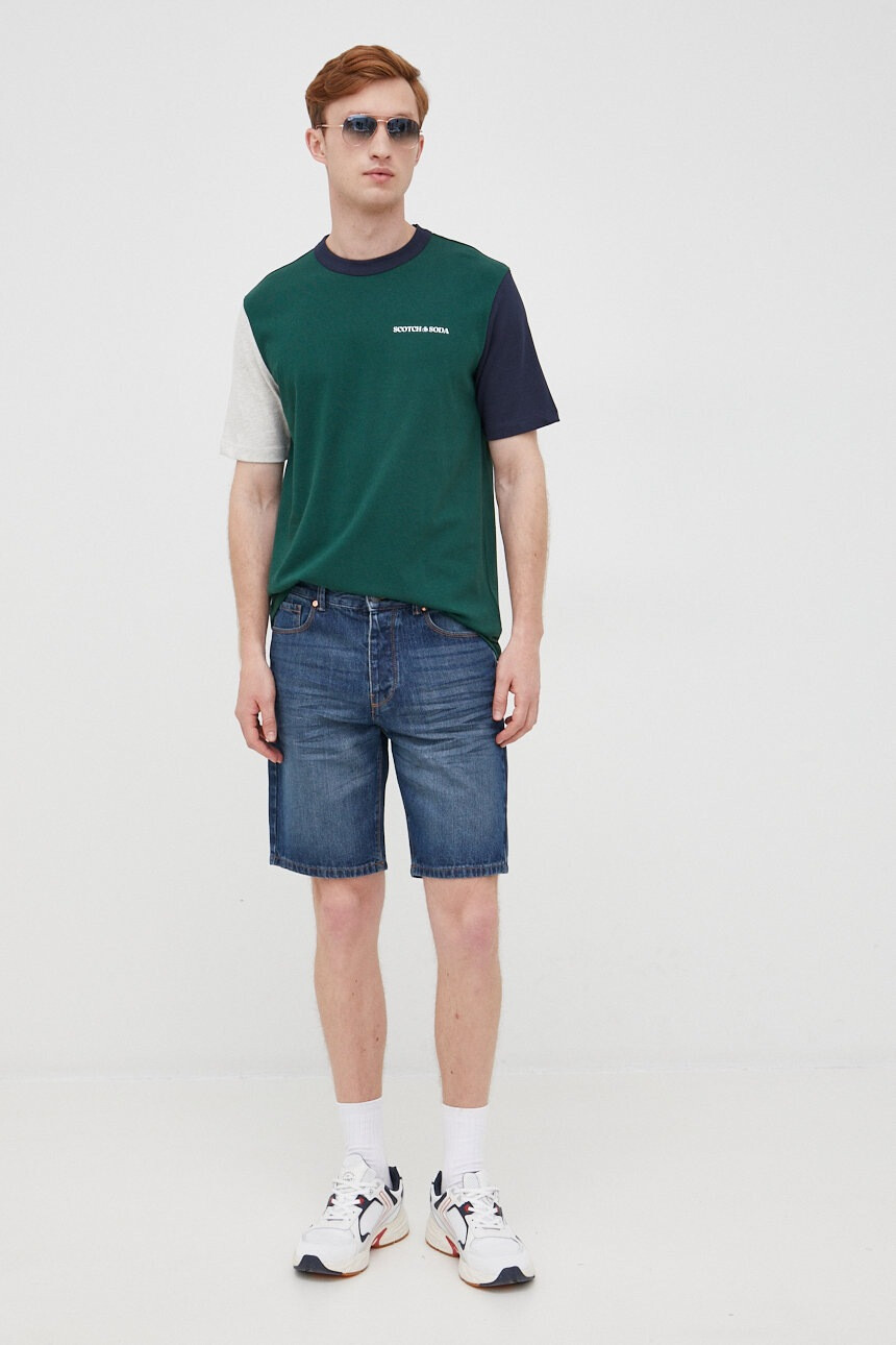 Scotch & Soda Памучна тениска - Pepit.bg