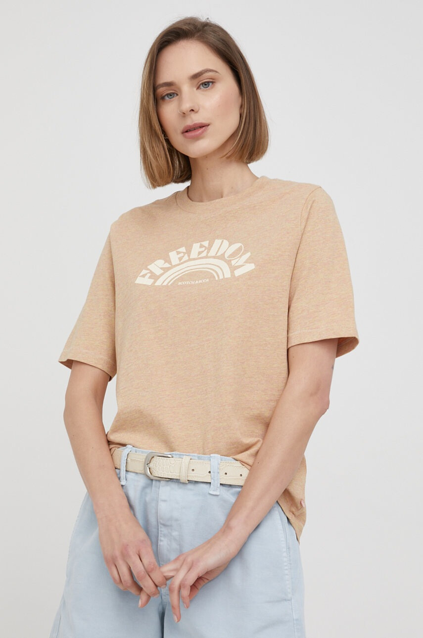 Scotch & Soda Памучна тениска - Pepit.bg