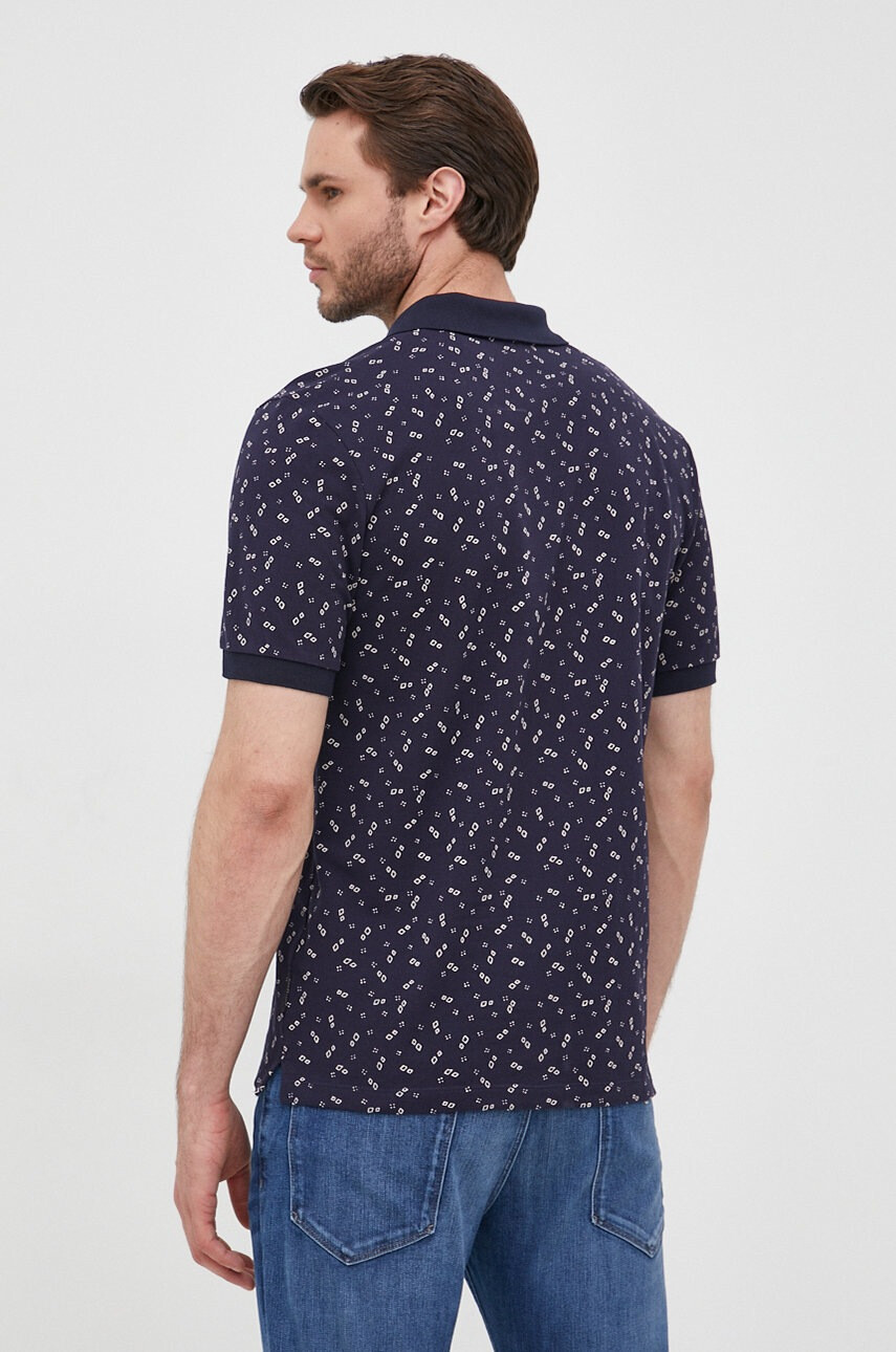 Scotch & Soda Памучна тениска с яка - Pepit.bg