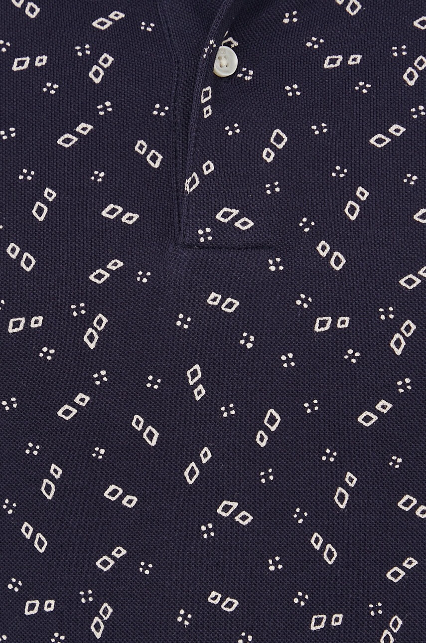 Scotch & Soda Памучна тениска с яка - Pepit.bg