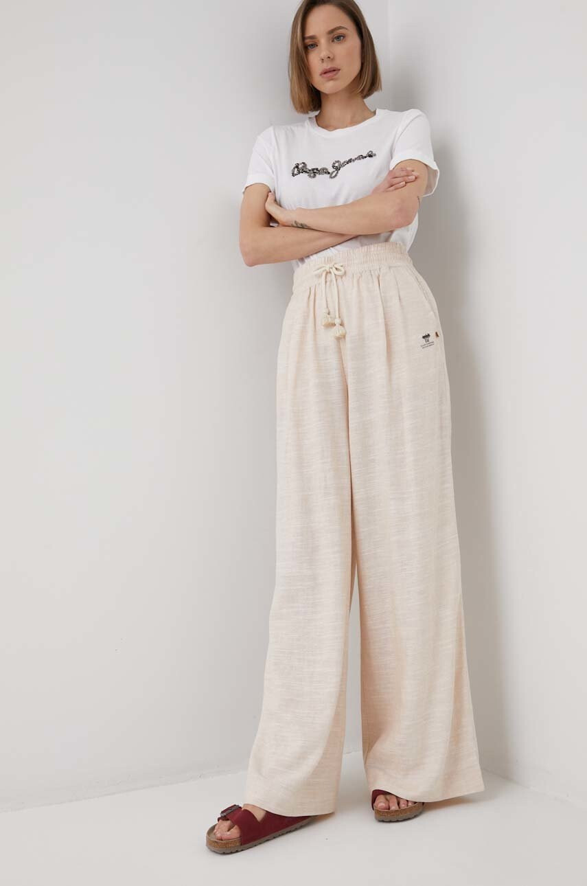 Scotch & Soda Панталони с лен - Pepit.bg