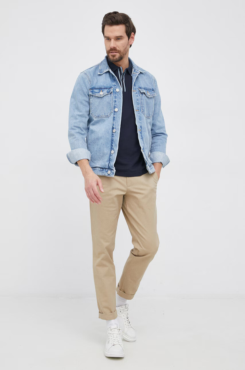 Scotch & Soda Тениска с яка - Pepit.bg