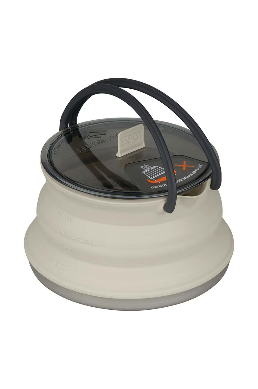 Sea to Summit Чайник X-Pot Kettle 1.3 L в бежово - Pepit.bg