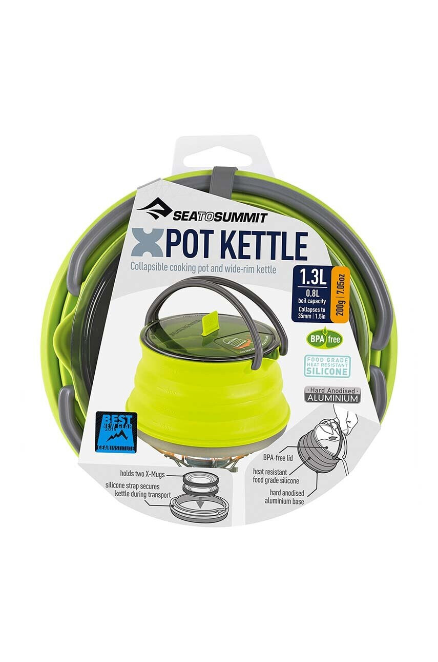 Sea to Summit Чайник X-Pot Kettle 1.3 L в сиво - Pepit.bg
