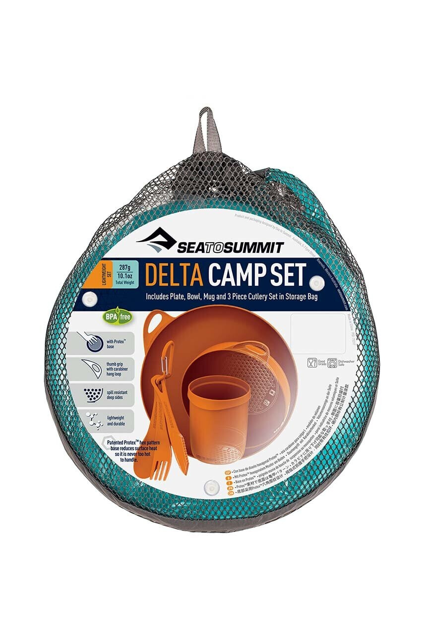 Sea to Summit Комплект съдове Delta Camp Set в зелено - Pepit.bg