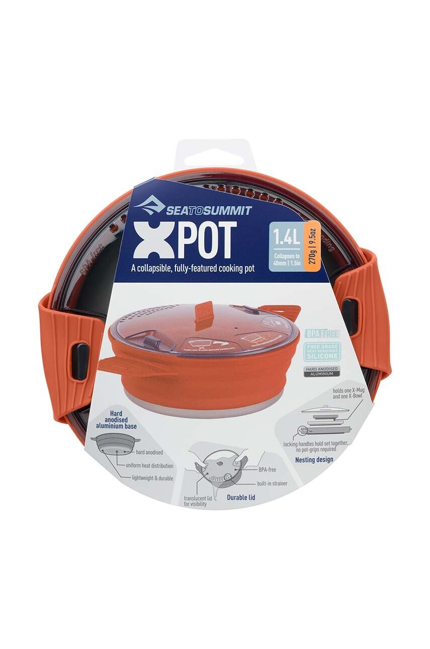 Sea to Summit Тенджера X-Pot 1.4 L в кафяво - Pepit.bg