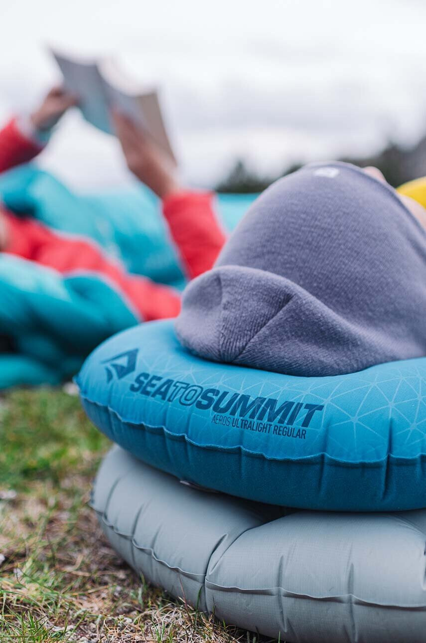 Sea to Summit Възглавничка Aeros Premium в зелено - Pepit.bg