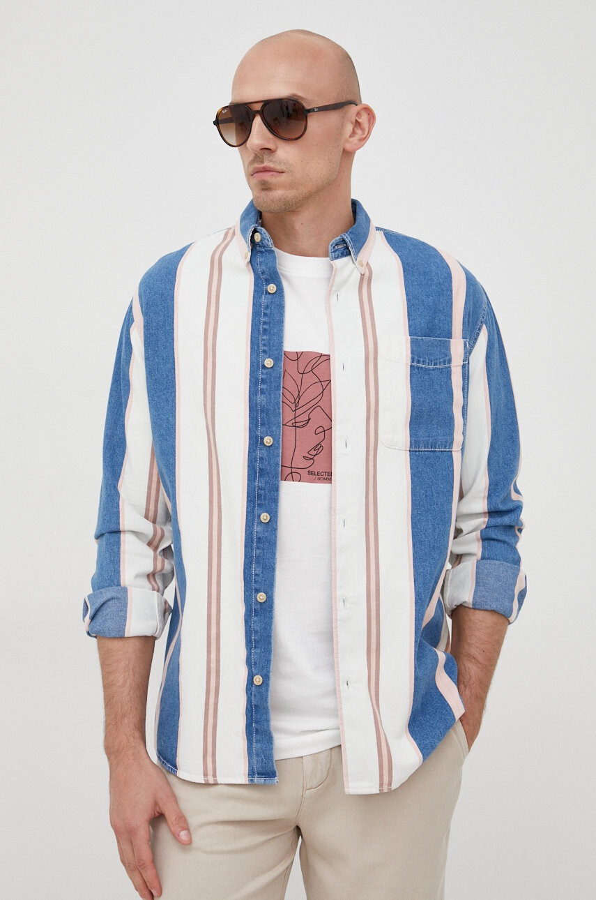 Selected Homme Памучна риза - Pepit.bg