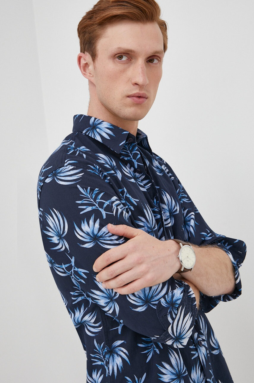Selected Homme Риза с лен - Pepit.bg