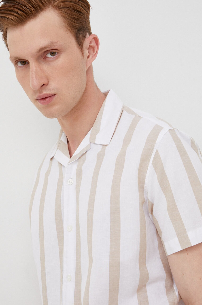 Selected Homme Риза с лен - Pepit.bg