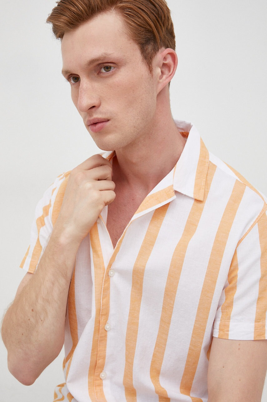 Selected Homme Риза с лен - Pepit.bg