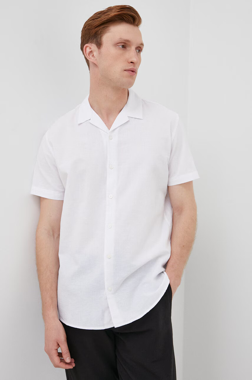 Selected Homme Риза с лен - Pepit.bg