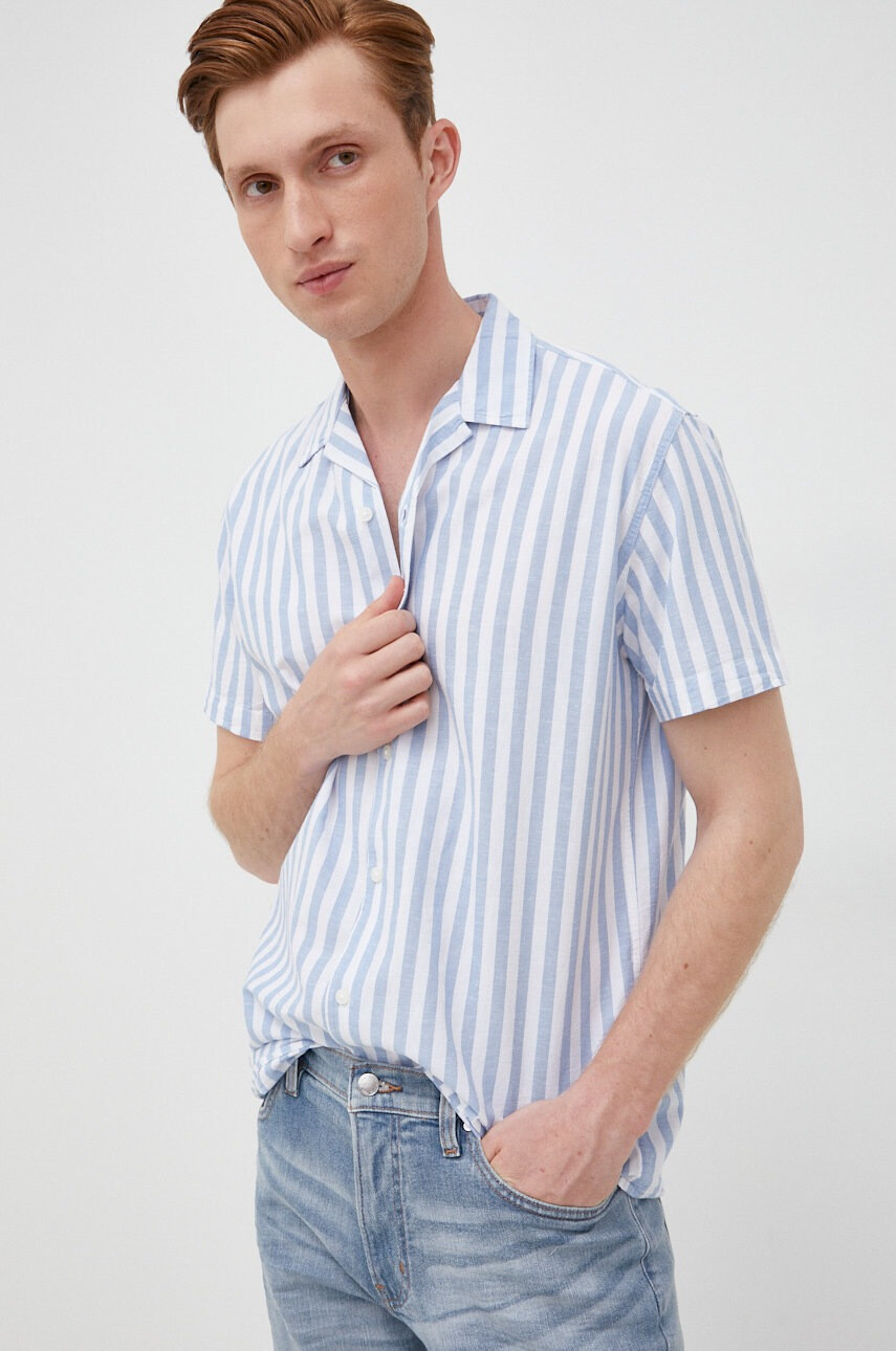 Selected Homme Риза с лен - Pepit.bg