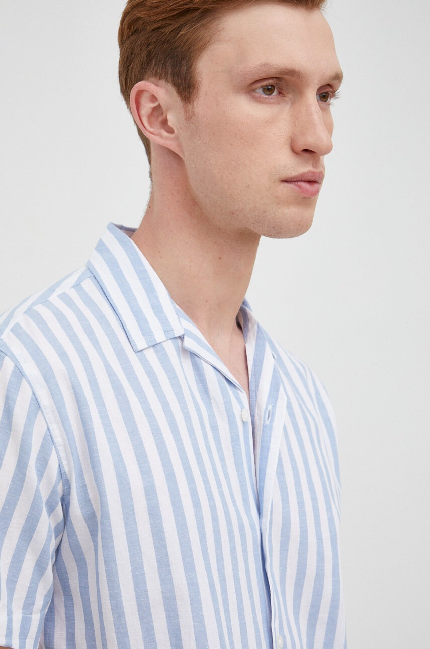 Selected Homme Риза с лен - Pepit.bg