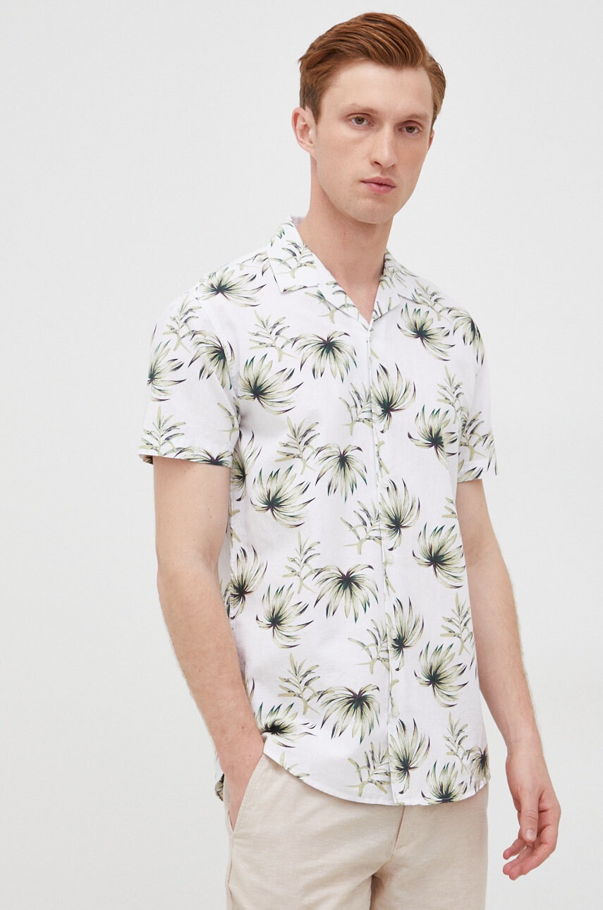 Selected Homme Риза с лен - Pepit.bg