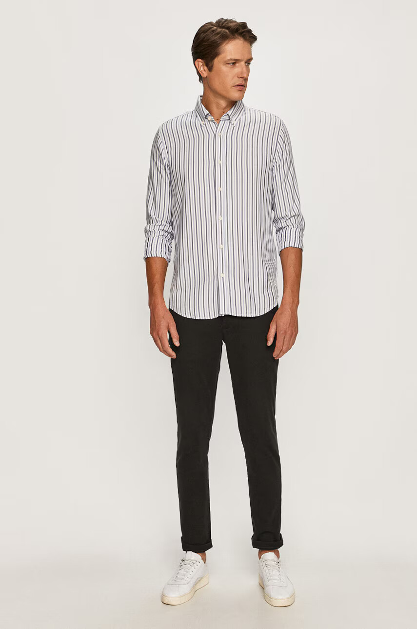 Selected Панталон Homme мъжки в черно - Pepit.bg