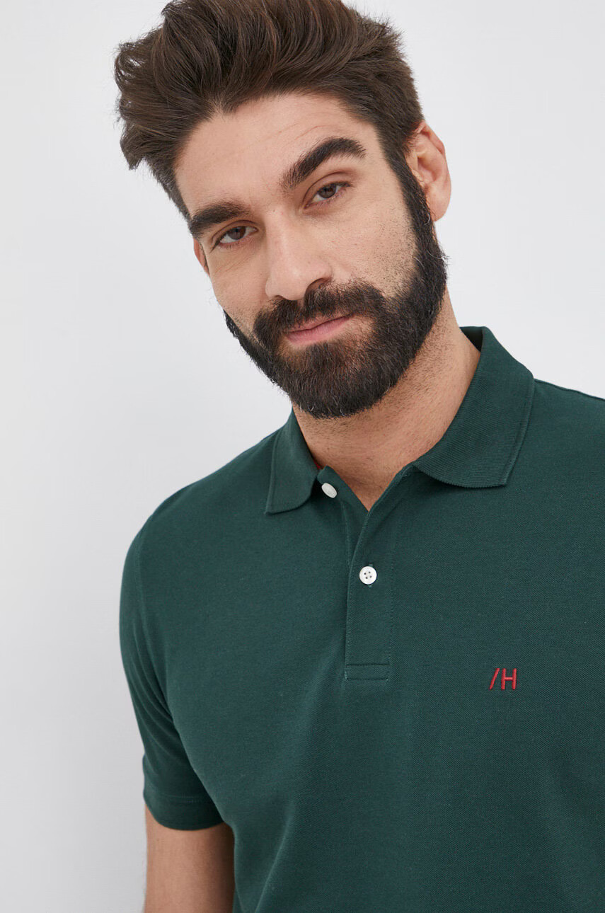 Selected Homme Тениска с яка - Pepit.bg
