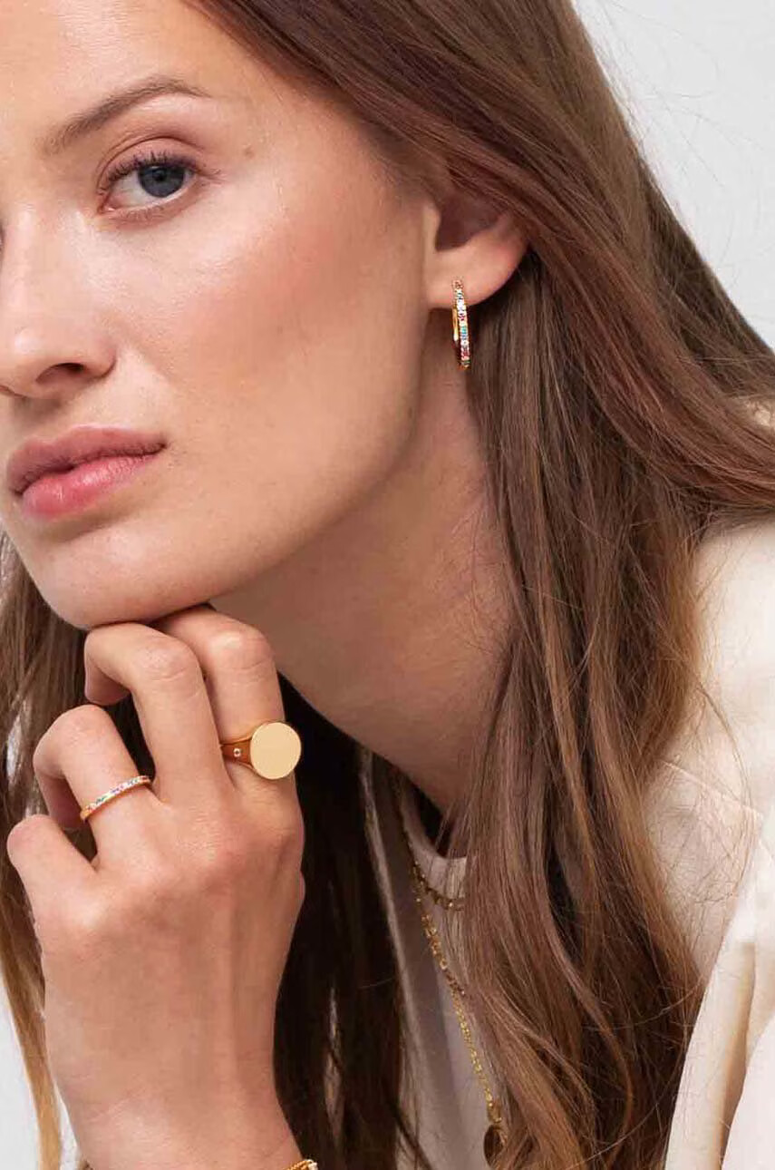 Sif Jakobs Jewellery Позлатени обици - Pepit.bg