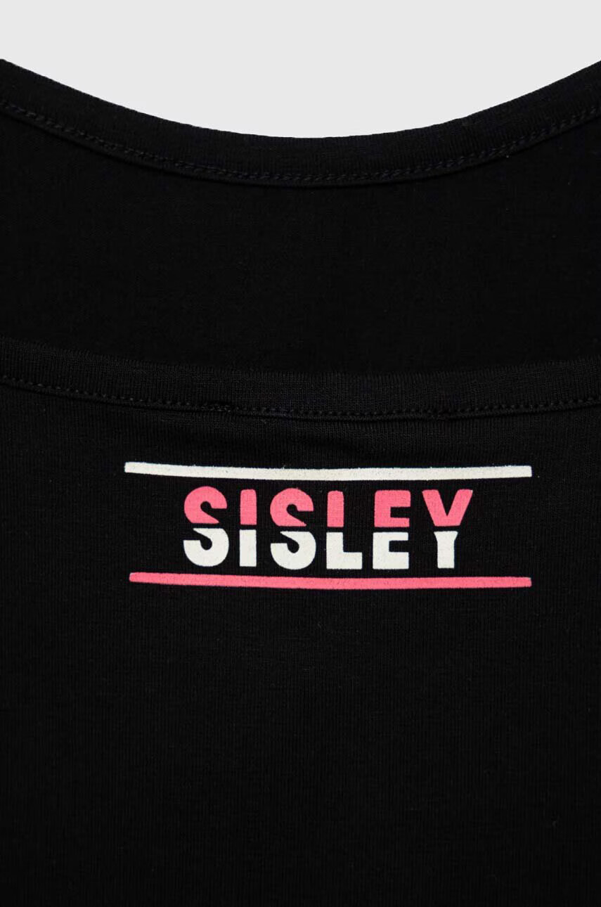 Sisley Детски топ в черно - Pepit.bg