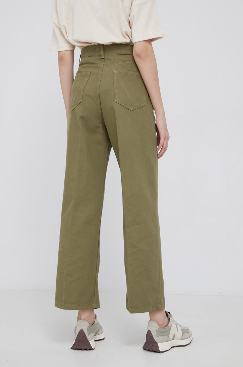 Sisley Дънки дамски с висока талия - Pepit.bg