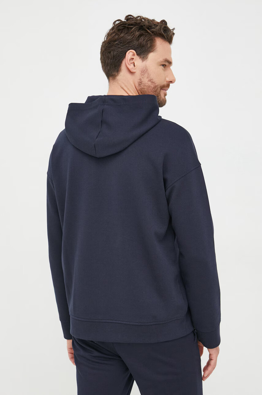 Sisley Суичър в тъмносиньо с изчистен дизайн - Pepit.bg