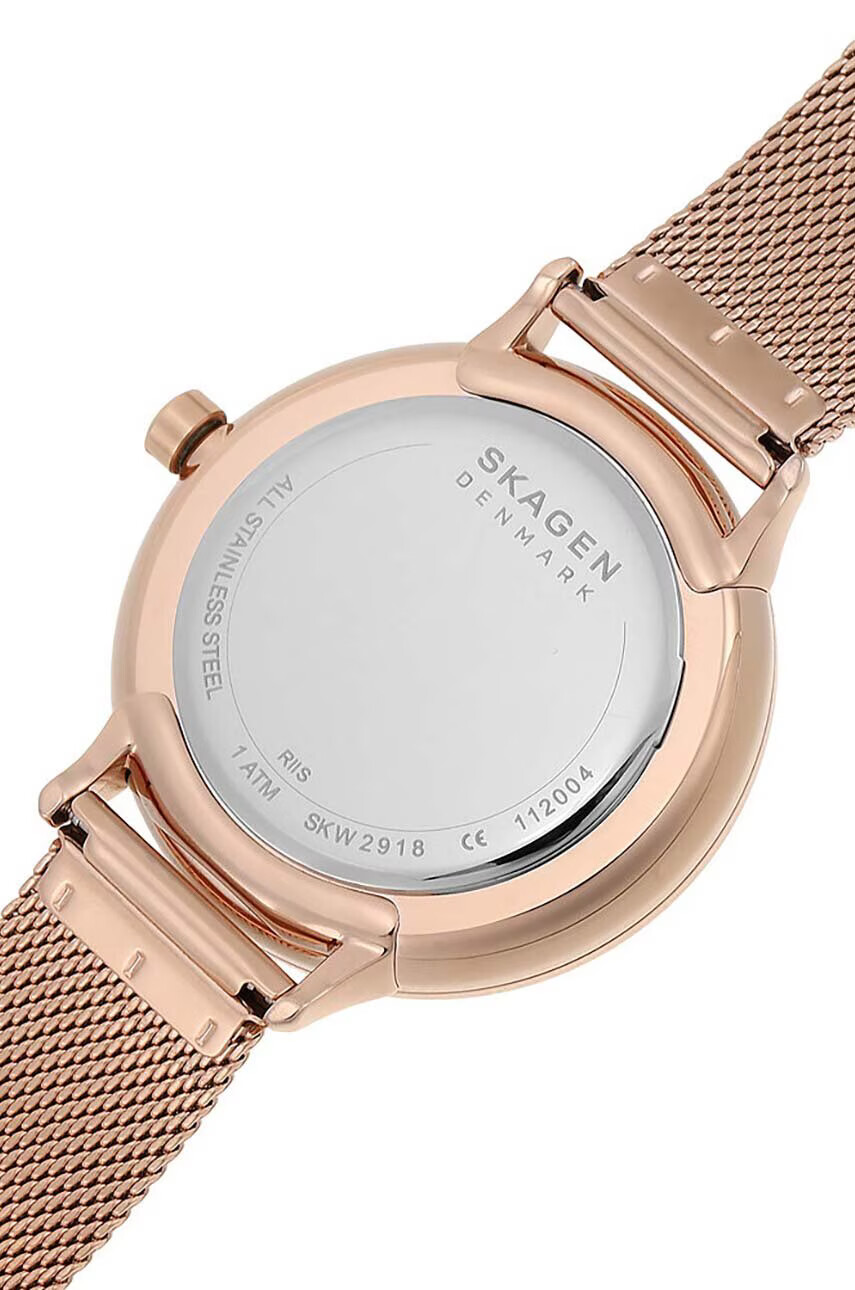 Skagen Часовник дамски в златисто - Pepit.bg