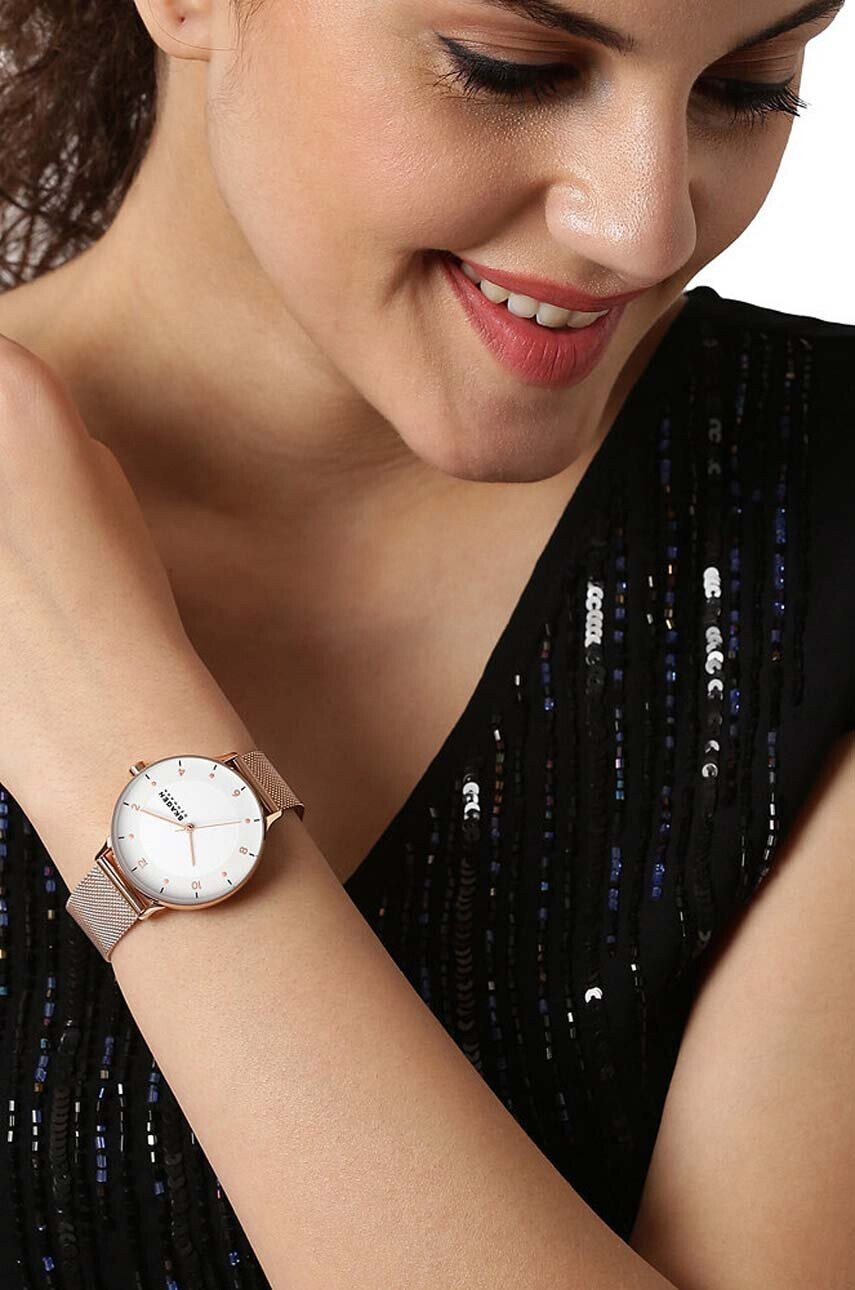 Skagen Часовник дамски в златисто - Pepit.bg