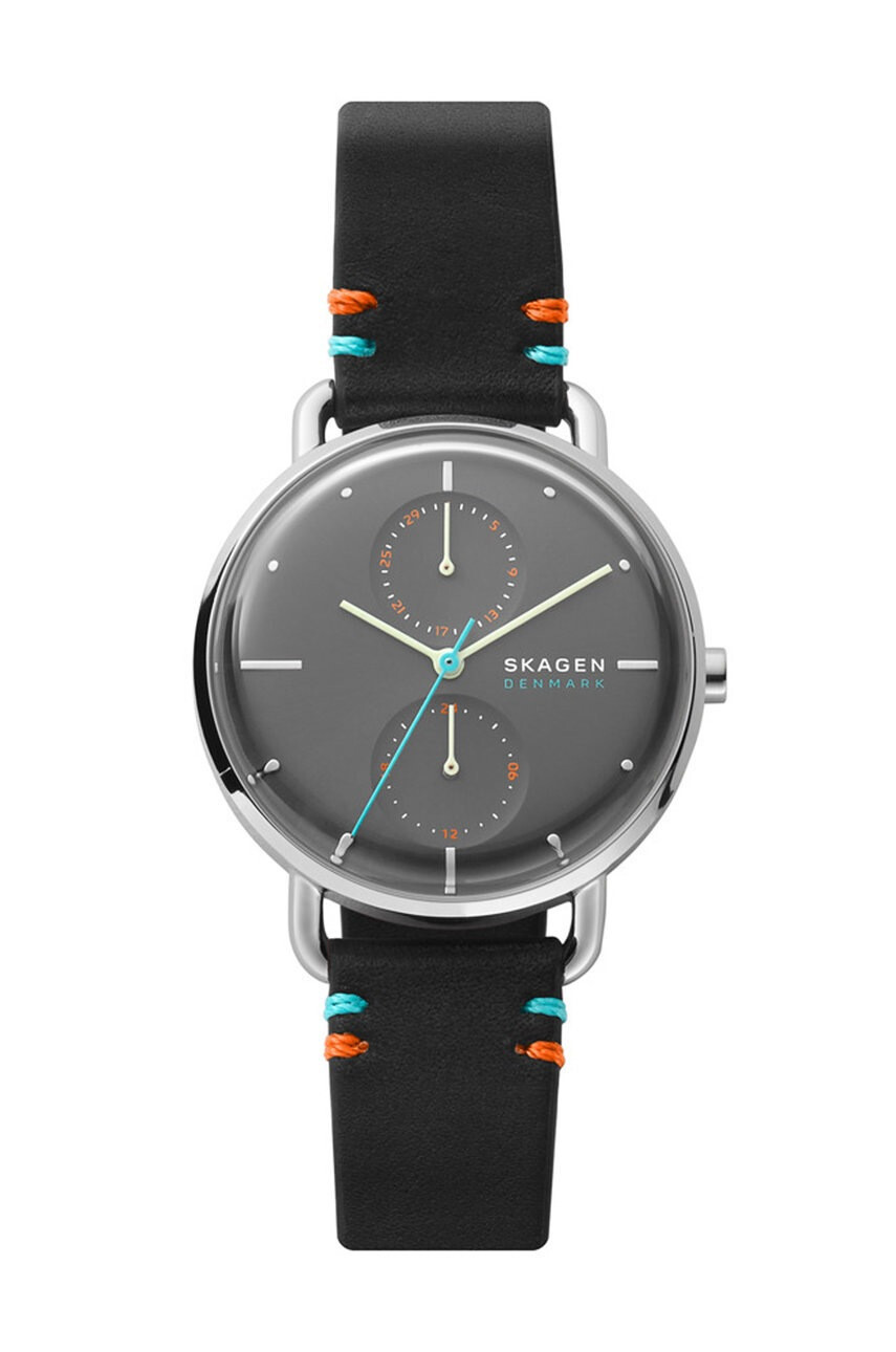 Skagen Часовник мъжки в черно - Pepit.bg